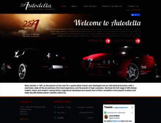autodelta.co.uk screenshot