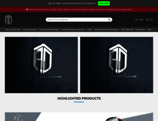autodoortrader.co.uk screenshot