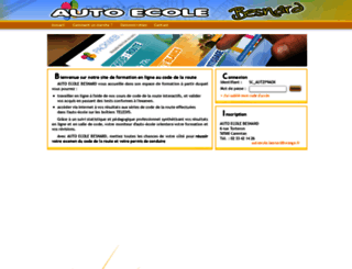 autoecole-besnard-carentan.packweb2.com screenshot