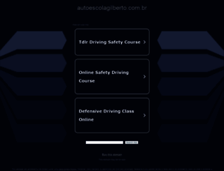autoescolagilberto.com.br screenshot