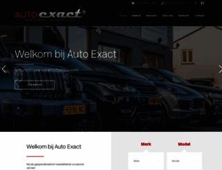 autoexact.nl screenshot