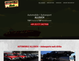 autoexport-afrika.com screenshot