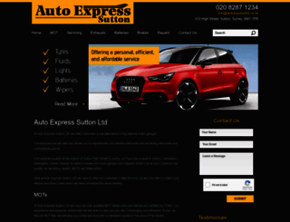 autoexpressltd.co.uk screenshot