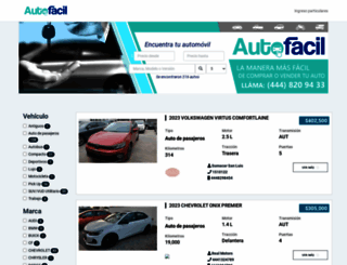autofacil.com.mx screenshot