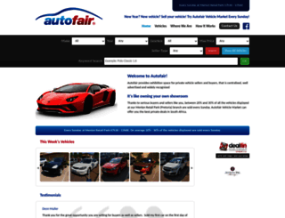 autofair.co.za screenshot