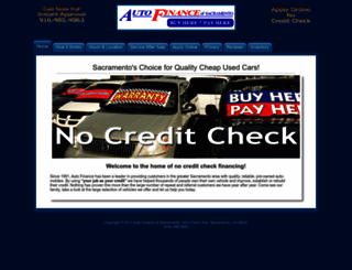 autofinancesac.com screenshot