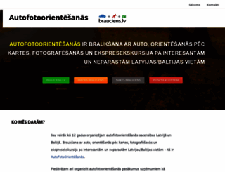 autofotoorientesanas.lv screenshot