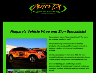 autofxgraphics.com screenshot