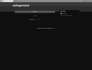 autogenuine.blogspot.com.br screenshot