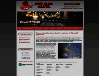 autoglassmaster.com screenshot