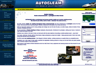 autogleam.biz screenshot