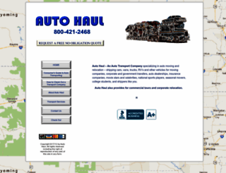autohaul.com screenshot