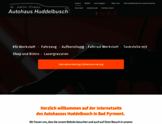 autohaus-huddelbusch.de screenshot