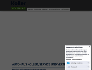 autohaus-koller.de screenshot