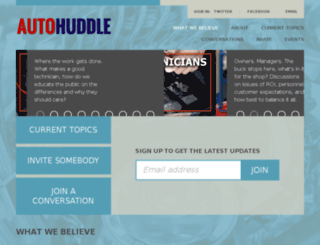 autohuddle.nationbuilder.com screenshot