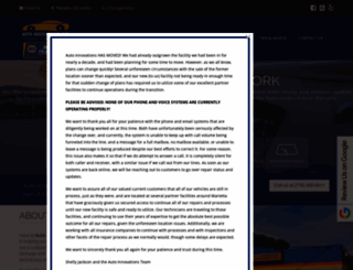 autoinnovationsinc.com screenshot
