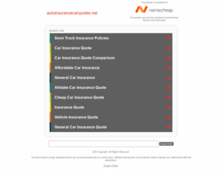 autoinsurancecarquotes.net screenshot