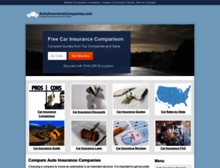 autoinsurancecompanies.com screenshot