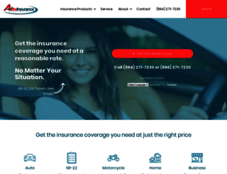 autoinsurancespecialistsc.com screenshot