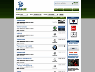 autojob.cz screenshot