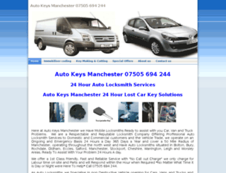 autokeysmanchester.co.uk screenshot