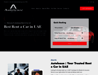 autolease-uae.com screenshot