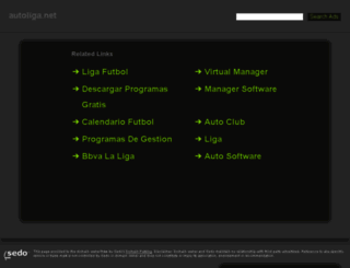 autoliga.net screenshot