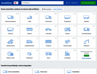 autoline.lv screenshot