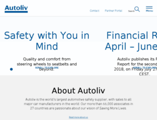 autoliv.com screenshot