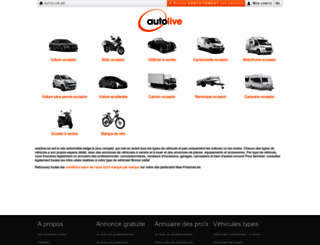 autolive.be screenshot