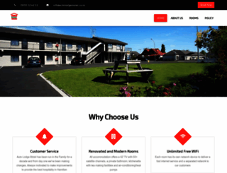 autolodgemotel.co.nz screenshot
