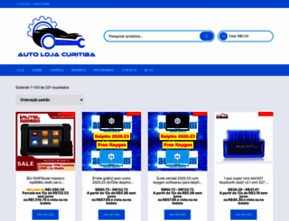 autolojacuritiba.com.br screenshot