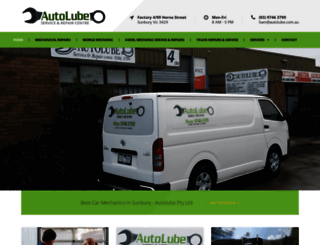 autolube.com.au screenshot