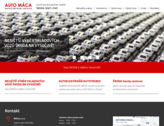 automaca.cz screenshot