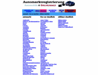 automarktregistrierung.de screenshot