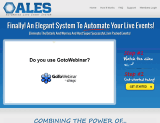 automatedliveeventsystem.com screenshot