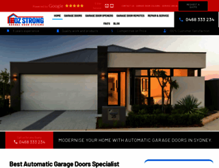automaticgaragedoors.com.au screenshot
