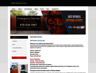 automaticgaterepairencino.com screenshot