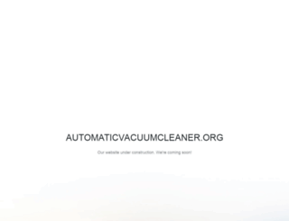 automaticvacuumcleaner.org screenshot