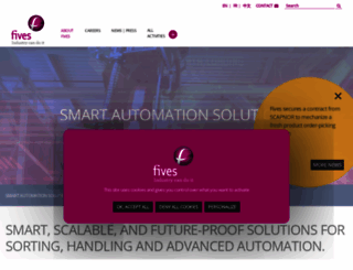 automation.fivesgroup.com screenshot