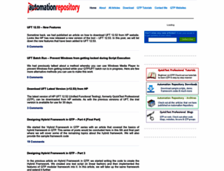 automationrepository.com screenshot