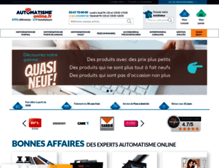 automatisme-online.fr screenshot