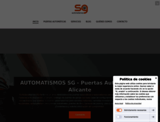 automatismossg.es screenshot