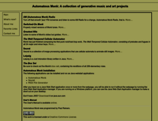 automatous-monk.com screenshot