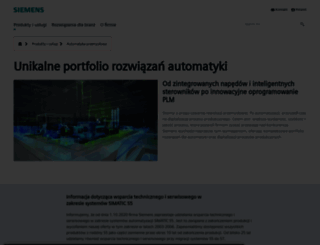 automatyka.siemens.pl screenshot