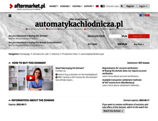 automatykachlodnicza.pl screenshot
