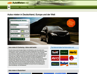 automieten.net screenshot