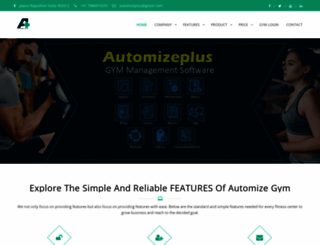 automizeplus.com screenshot