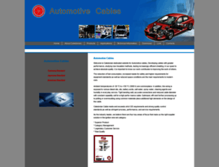 automobile-cables.com screenshot