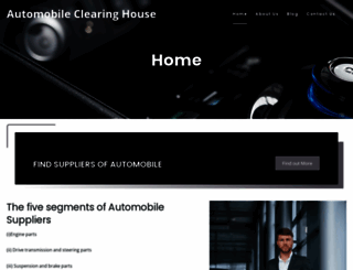 automobileclearinghouse.com screenshot